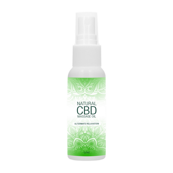 Natuurlijke CBD - Massageolie - 2 fl oz / 50 ml