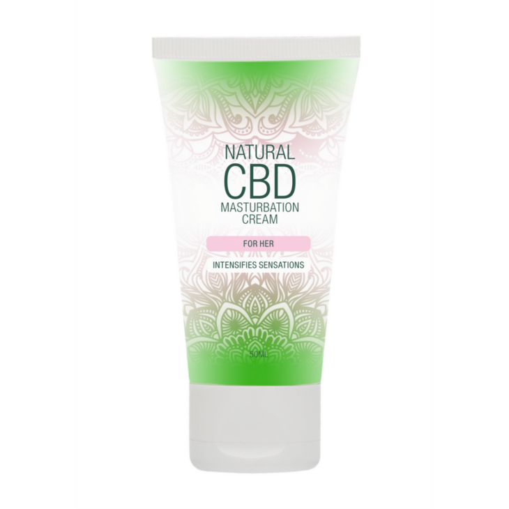Natuurlijke CBD - Masturbatiecr&egrave;me voor Haar - 2 fl oz / 50 ml