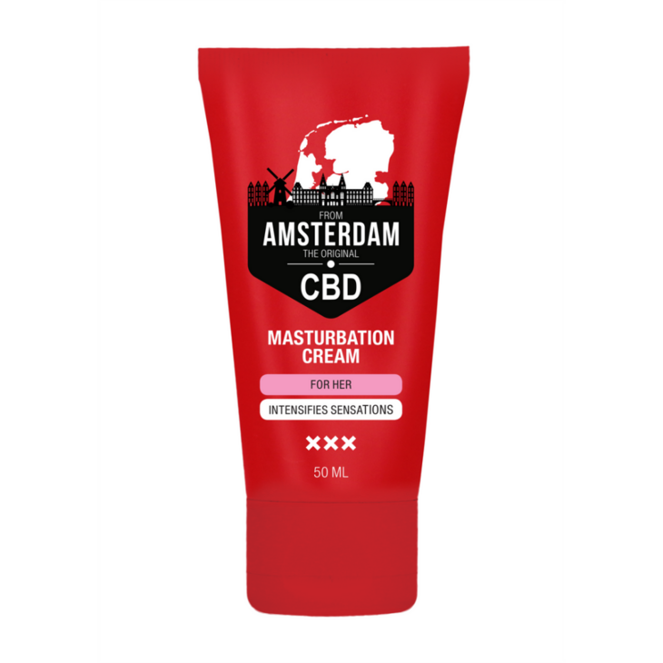 Originele CBD uit Amsterdam - Masturbatiecr&egrave;me voor Haar - 2 fl oz / 50 ml
