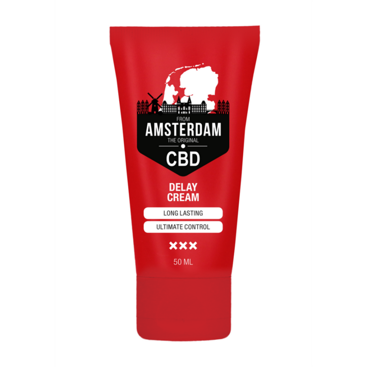 Original CBD uit Amsterdam - Delay Cream - 2 fl oz / 50 ml