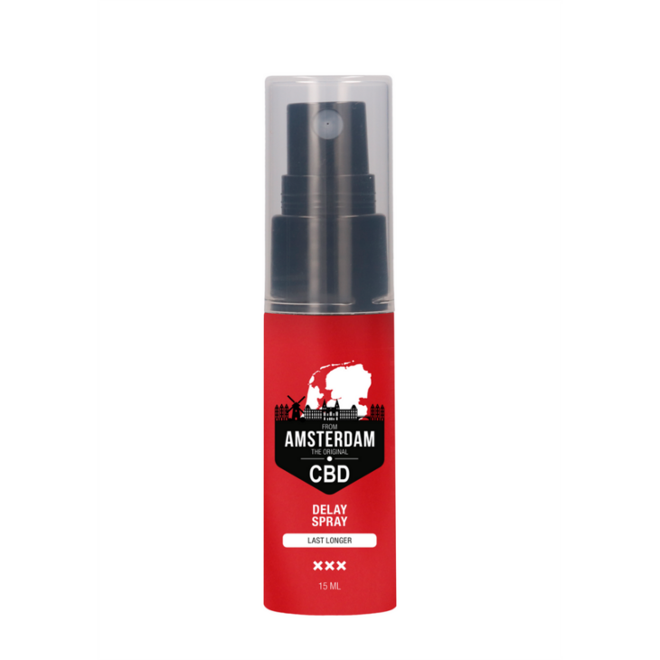 Original CBD uit Amsterdam - Delay Spray - 0,5 fl oz / 15 ml