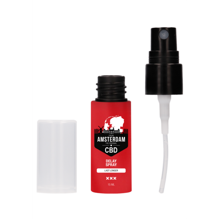 Original CBD uit Amsterdam - Delay Spray - 0,5 fl oz / 15 ml