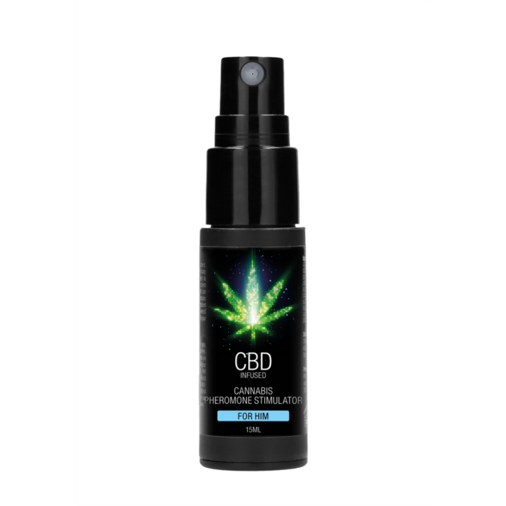 CBD Cannabis Pheromone Stimulator Voor Hem - 0,5 fl oz / 15 ml
