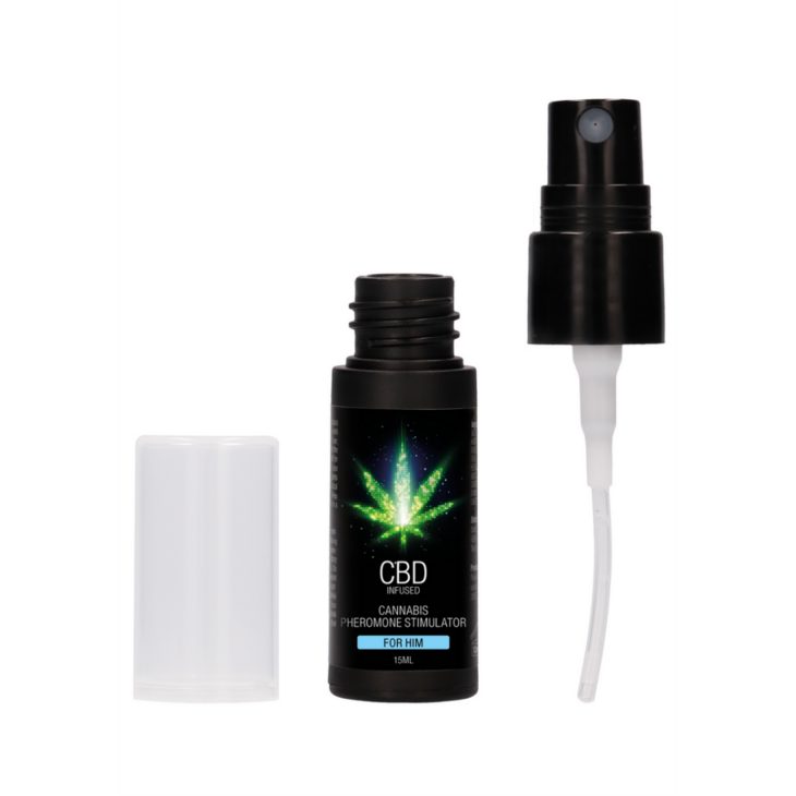 CBD Cannabis Pheromone Stimulator Voor Hem - 0,5 fl oz / 15 ml