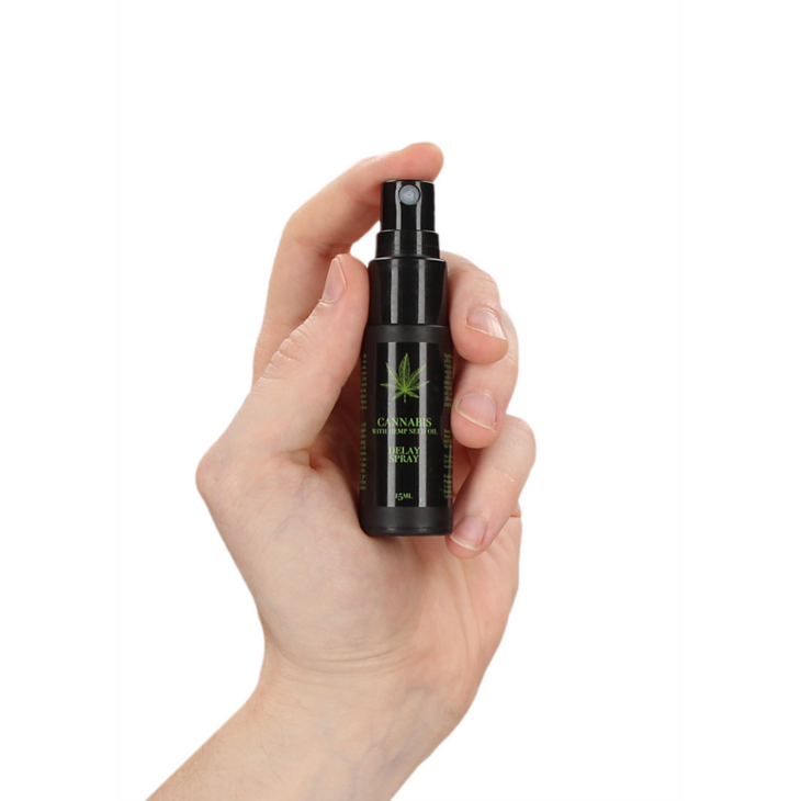 Cannabis met Hennepzaadolie Vertraging Spray - 0,5 fl oz / 15 ml