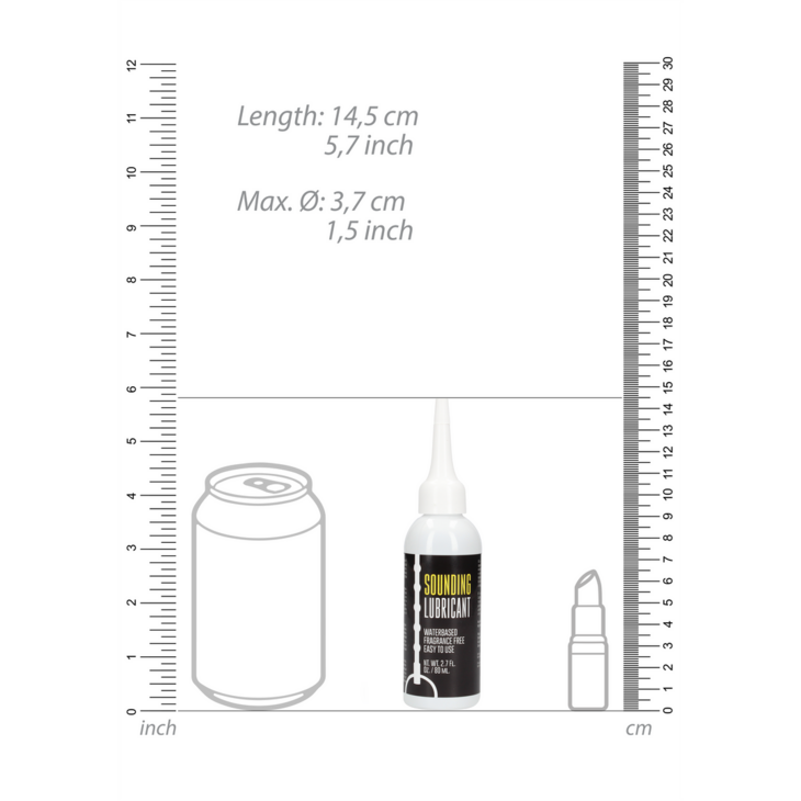Urethral Sounding Lubricant - 3 fl oz / 80 ml