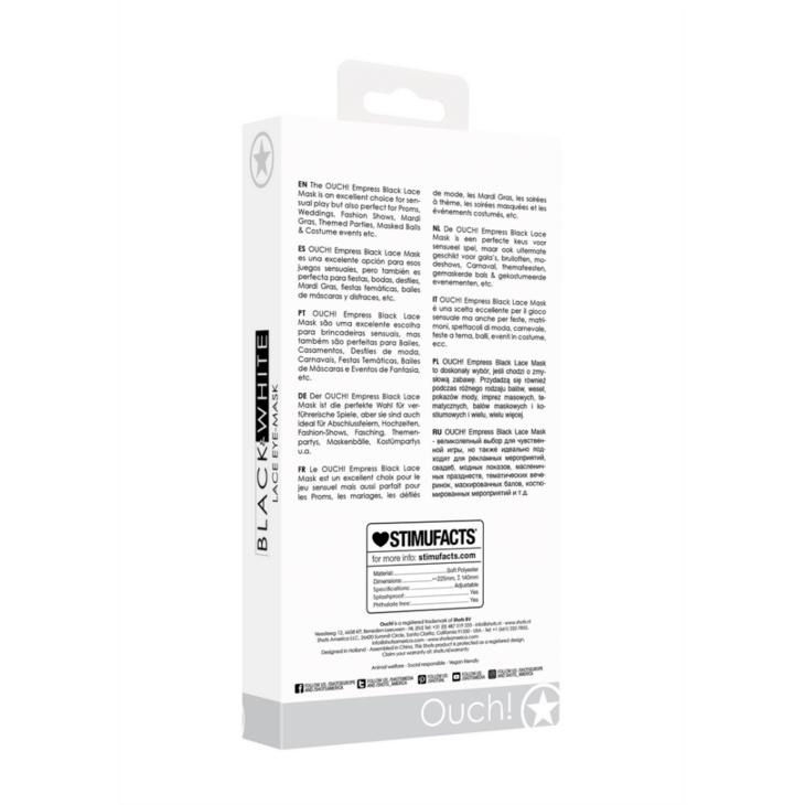 Keizerin - Kanten Masker