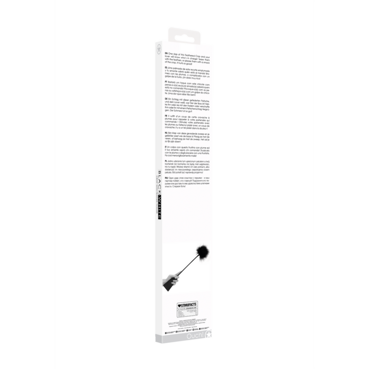 Crop met Tickle Feather