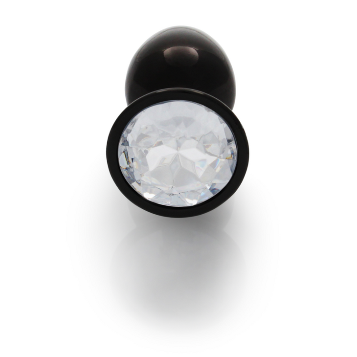 Round Gem Butt Plug - Small