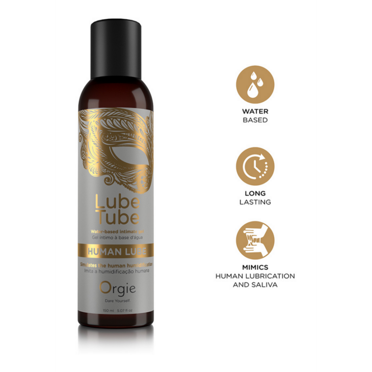 Human Lube - Waterbased Intiem Gel - 5.07 fl oz / 150 ml