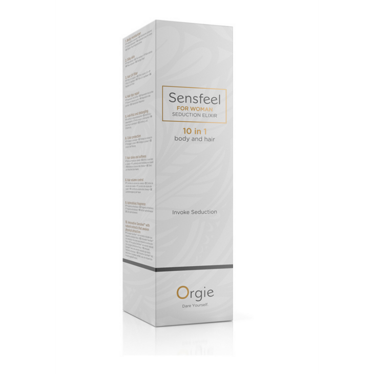 Sensfeel - Haar- en lichaamsemulsie met feromonen voor vrouwen - 3.38 fl oz / 100 ml