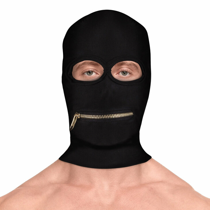 Extreme Zipper Mask met Oog en Mond Zipper