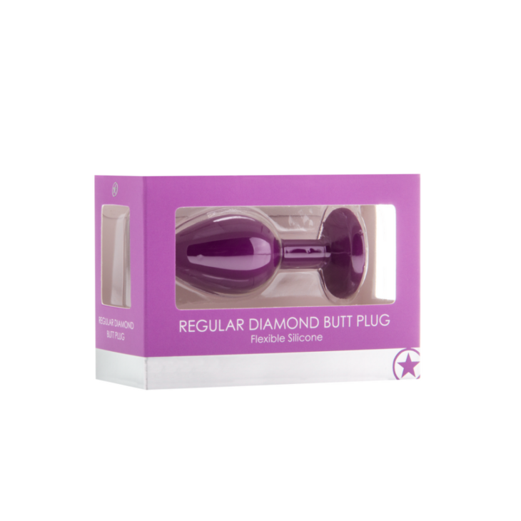 Diamanten Butt Plug - Regular