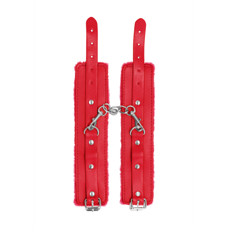 Pluche Leren Handboeien