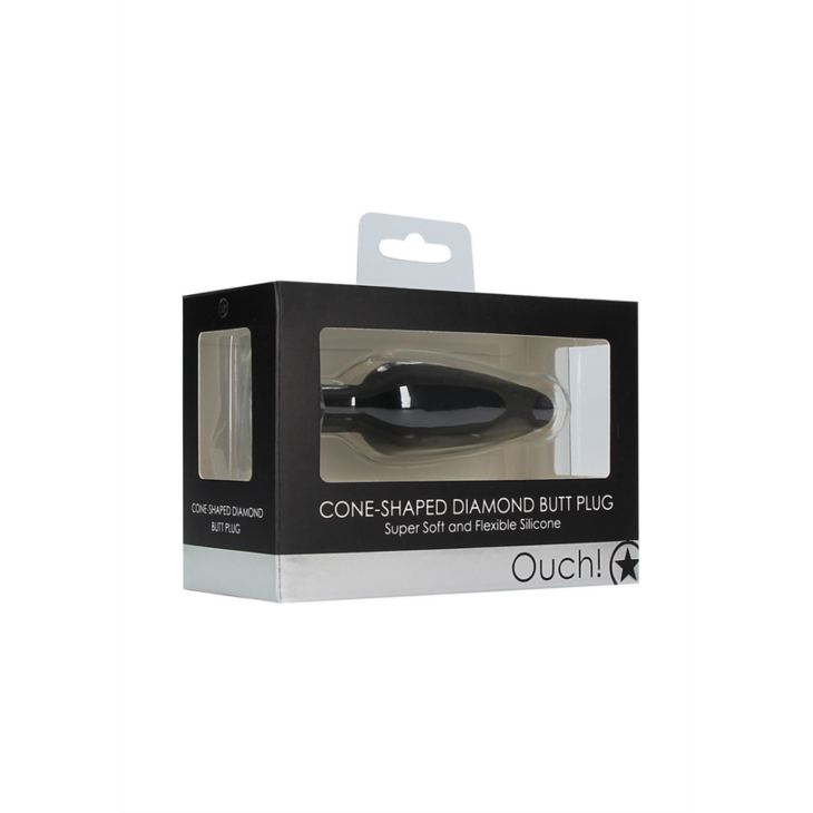 Kegelvormige Diamanten Butt Plug