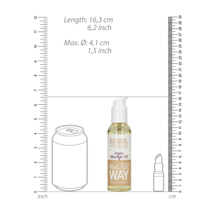 Vegan Massage Olie - 5 fl oz / 150 ml