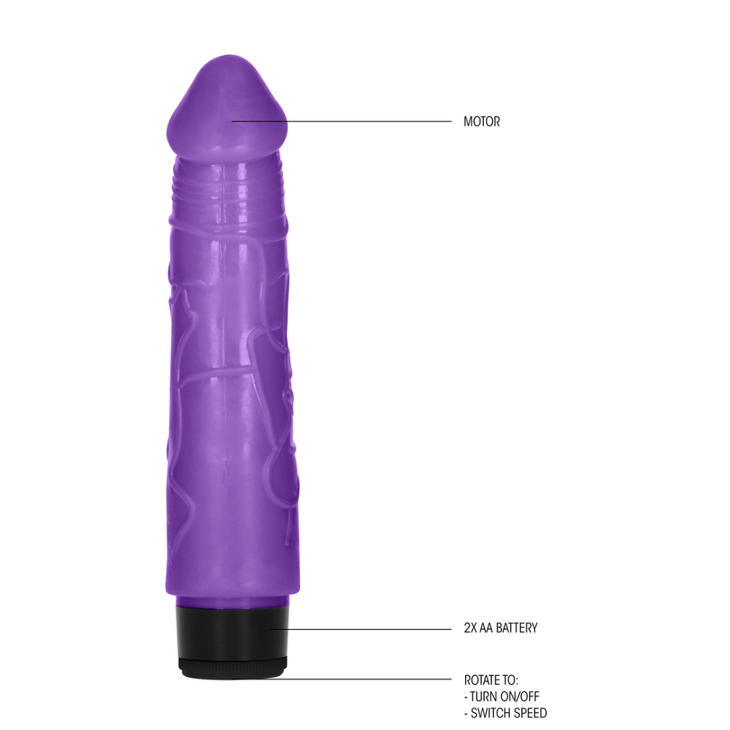 Dikke Realistische Dildo Vibrator - 8 / 20 cm