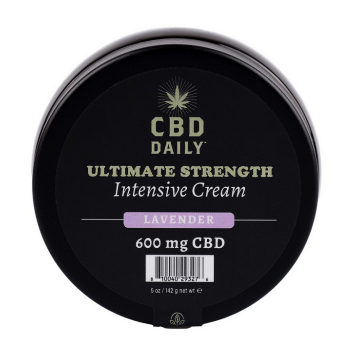 CBD Daily Ultimate Strength Intensive Cream - Lavendel - 5 oz / 142 g