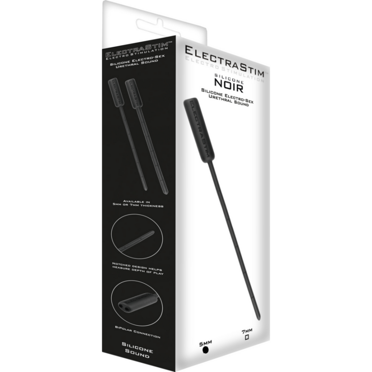 Silicone Noir Flexibel Geluid - 5mm - Zwart