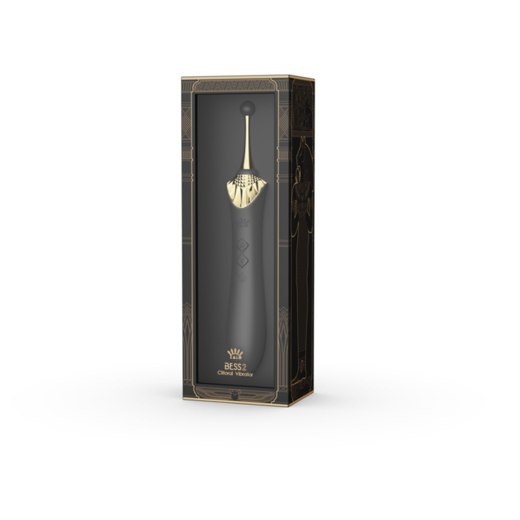 Bess 2 - Clitorale Vibrator - Obsidian Zwart