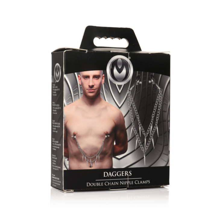 Dagger - Dubbel Ketting Tepelklemmen