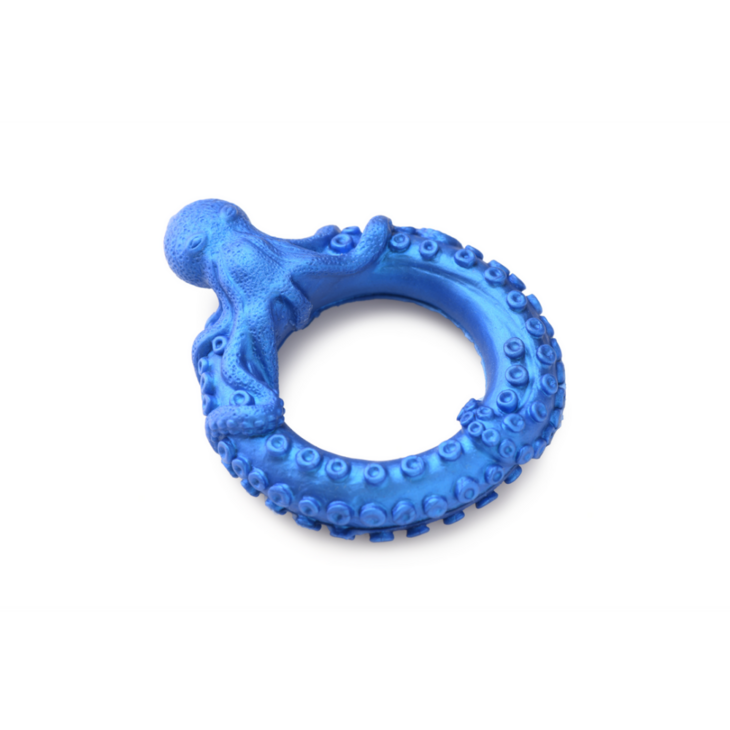 Poseidon&#039;s Octo-Ring - Silicone Cock Ring - Blue