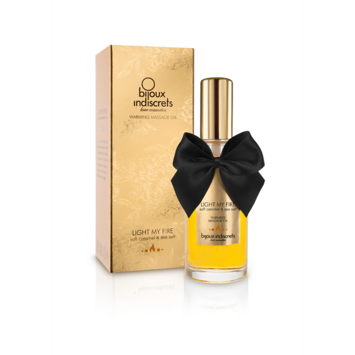 Light My Fire - Verwarmende Massageolie Zachte Karamel en Zeezout