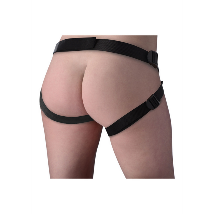 Seducer - Siliconen Dildo met Harness - 7 / 18 cm