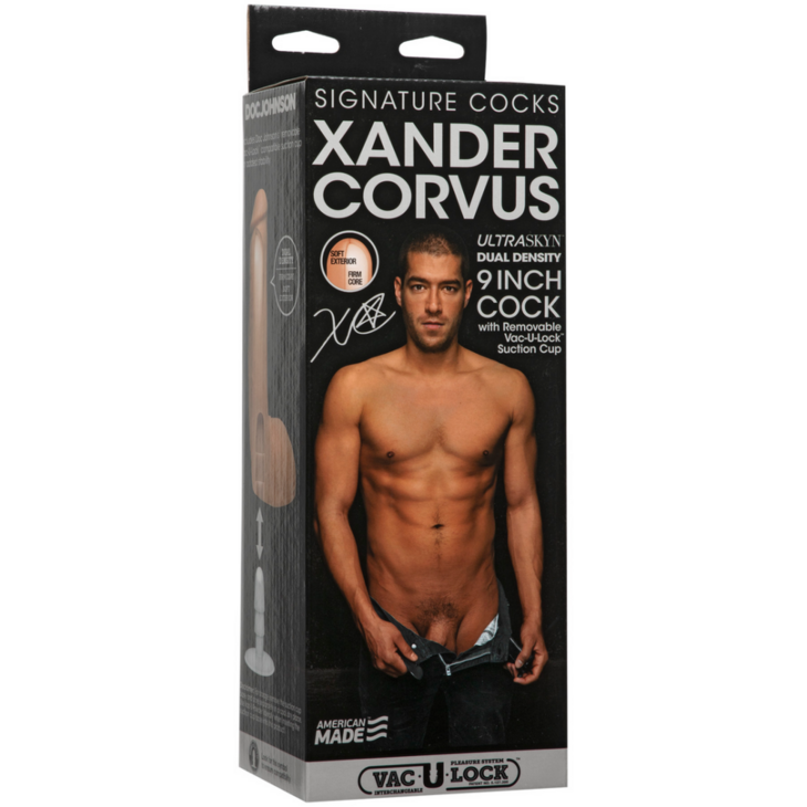 Xander Corvus - Realistic ULTRASKYN Dildo - 9" / 22 cm