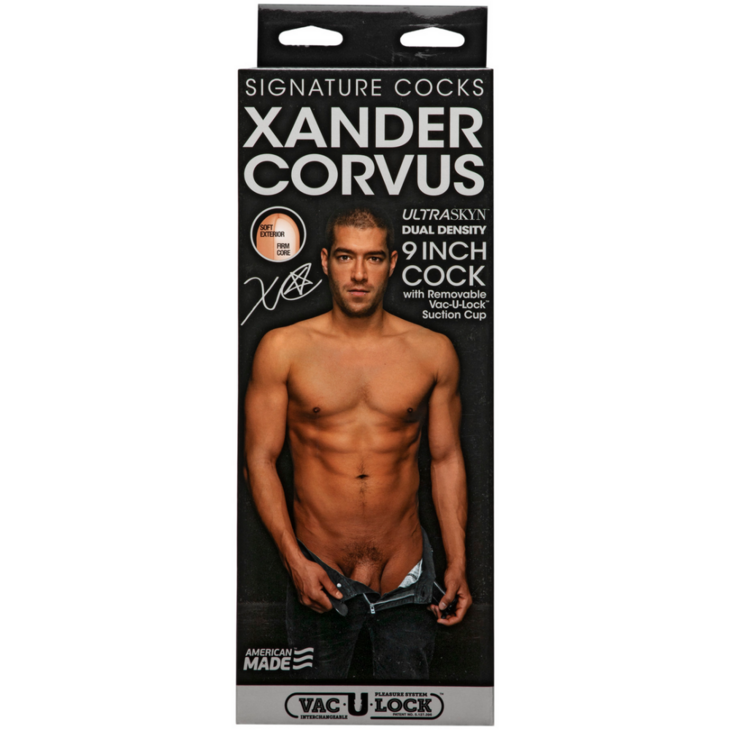 Xander Corvus - Realistic ULTRASKYN Dildo - 9" / 22 cm