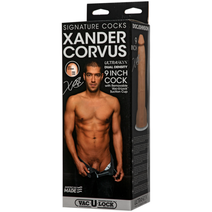 Xander Corvus - Realistic ULTRASKYN Dildo - 9" / 22 cm