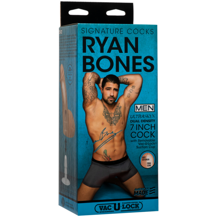 Ryan Bones - Realistic ULTRASKYN Dildo - 7" / 18 cm