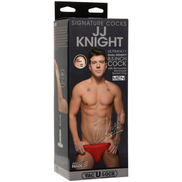 JJ Knight - Realistic ULTRASKYN Dildo - 8" / 20 cm