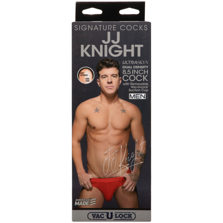 JJ Knight - Realistic ULTRASKYN Dildo - 8" / 20 cm
