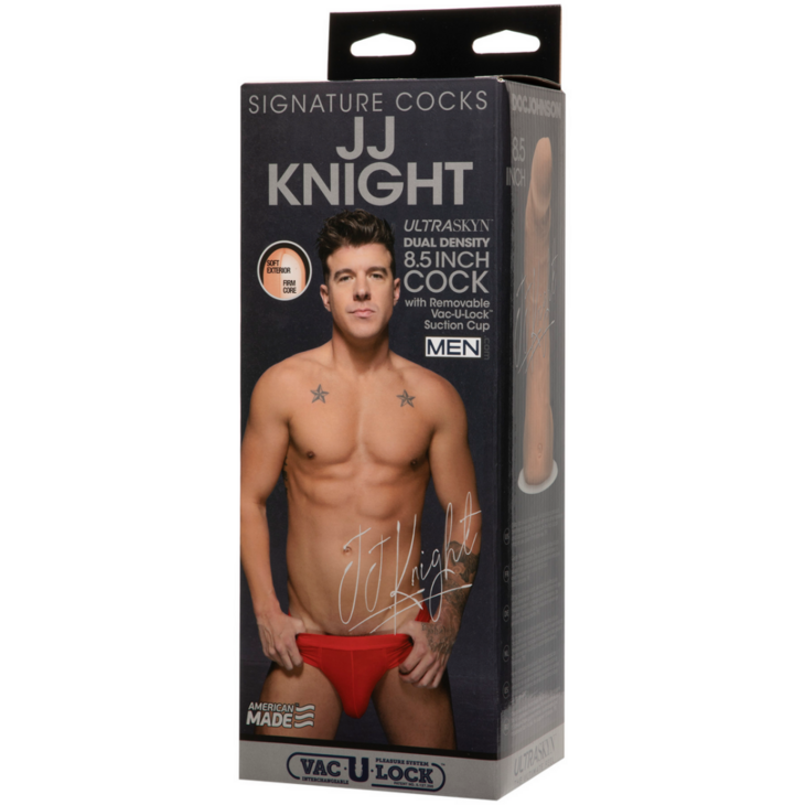 JJ Knight - Realistic ULTRASKYN Dildo - 8" / 20 cm