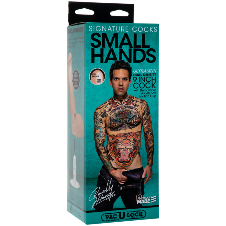 Small Hands - Realistic ULTRASKYN Dildo - 9" / 22 cm