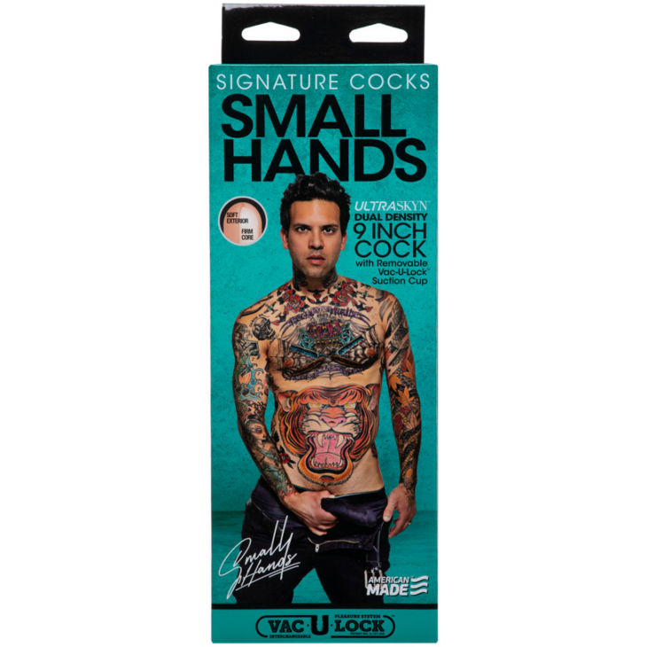 Small Hands - Realistic ULTRASKYN Dildo - 9" / 22 cm
