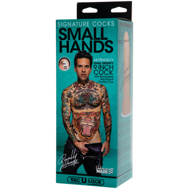 Small Hands - Realistic ULTRASKYN Dildo - 9" / 22 cm
