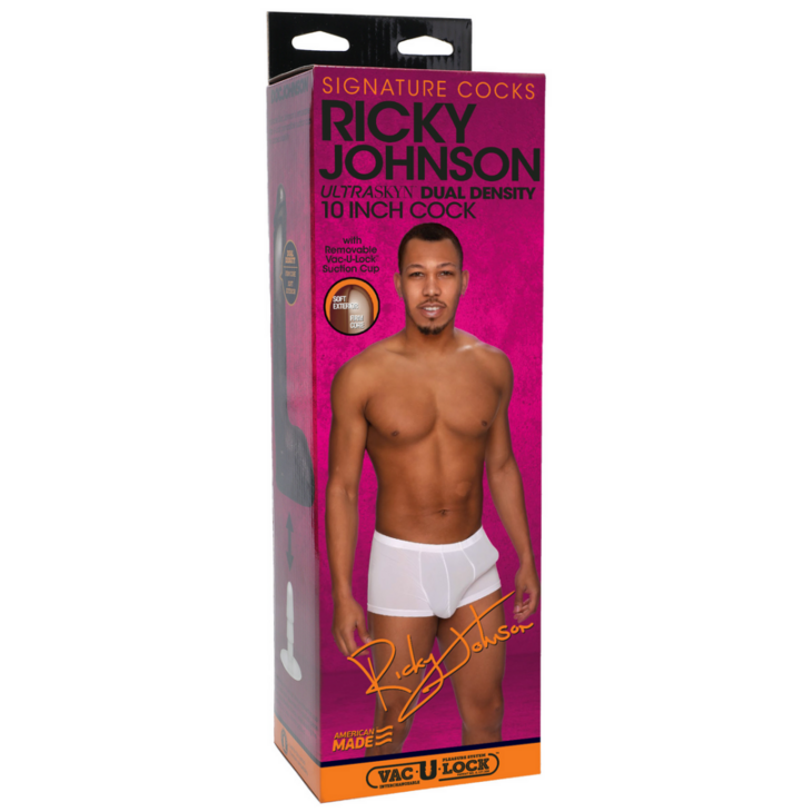 Ricky Johnson - Realistic ULTRASKYN Dildo - 10" / 25 cm