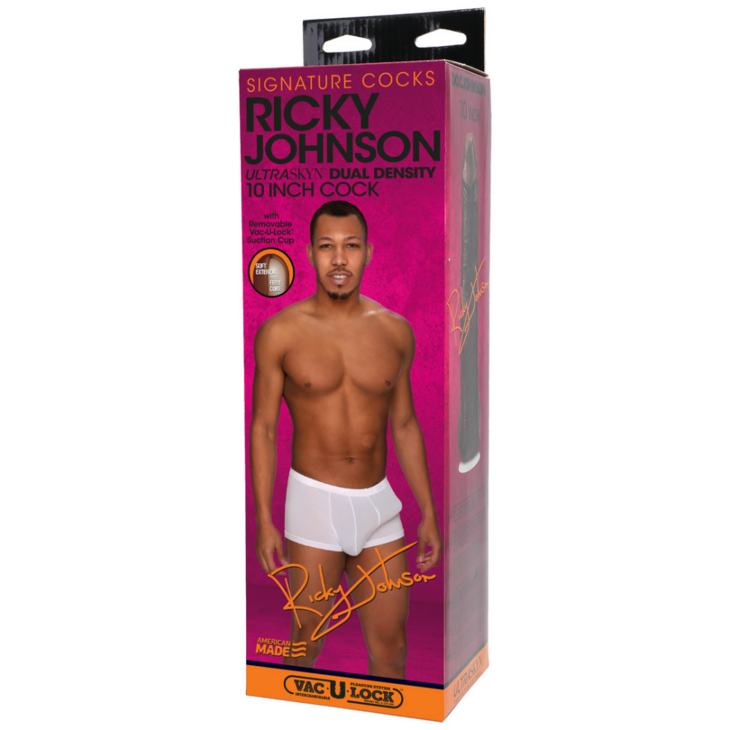Ricky Johnson - Realistic ULTRASKYN Dildo - 10" / 25 cm