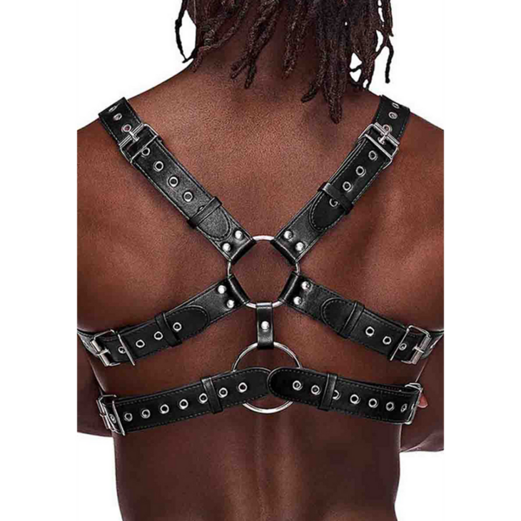Gemini - Imitation Leather Harness - S One Size
