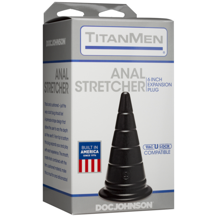 Anal Stretcher Plug - Butt Plug - 6" / 15 cm