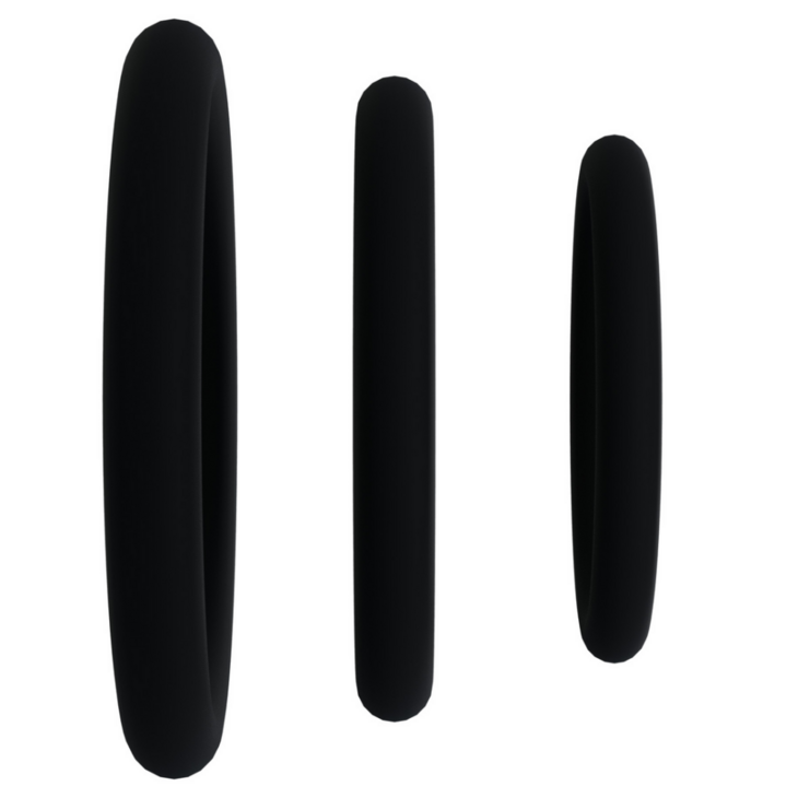 Tri-Pack Silicone Gasket - Cockring Set