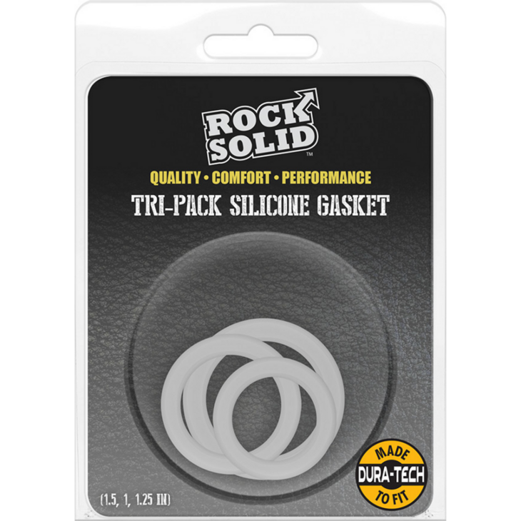 Tri-Pack Silicone Gasket - Cockring Set