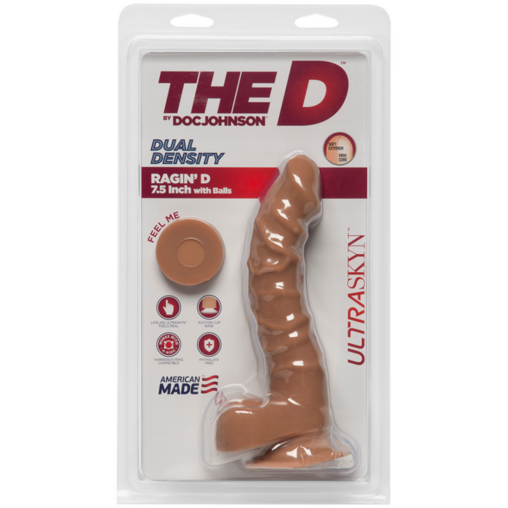 Ragin&#039; D - Realistische ULTRASKYN Dildo - 10 / 25 cm