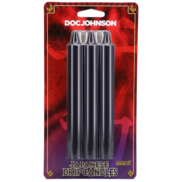 Japanse Drip Kaarsen - Zwart