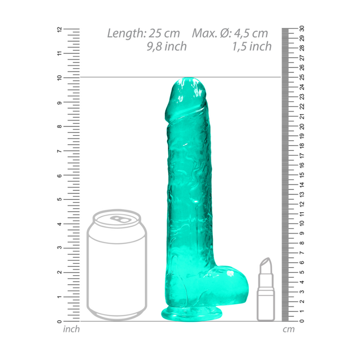 Realistisch Dildo met Ballen - 9 / 22 cm