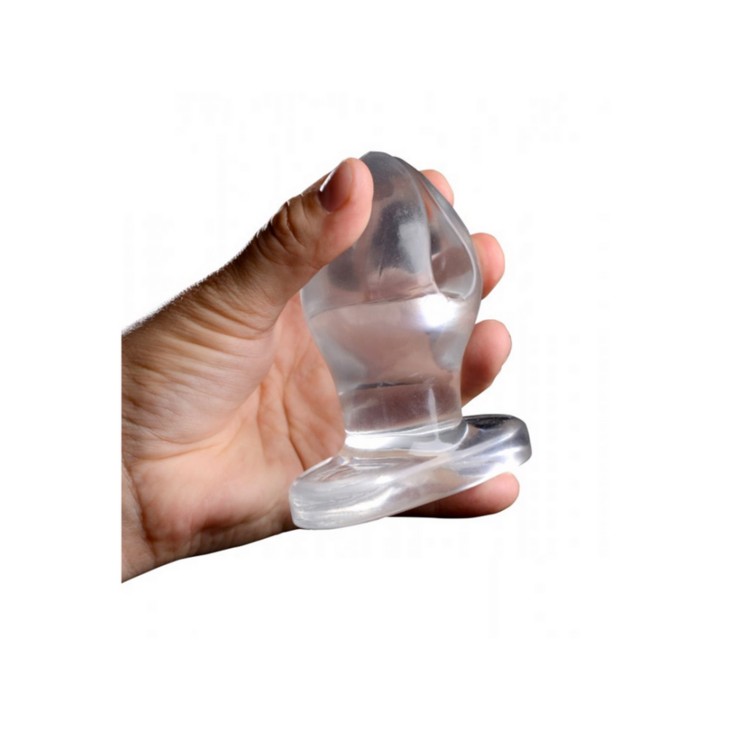 Verankerde Heldere Butt Plug