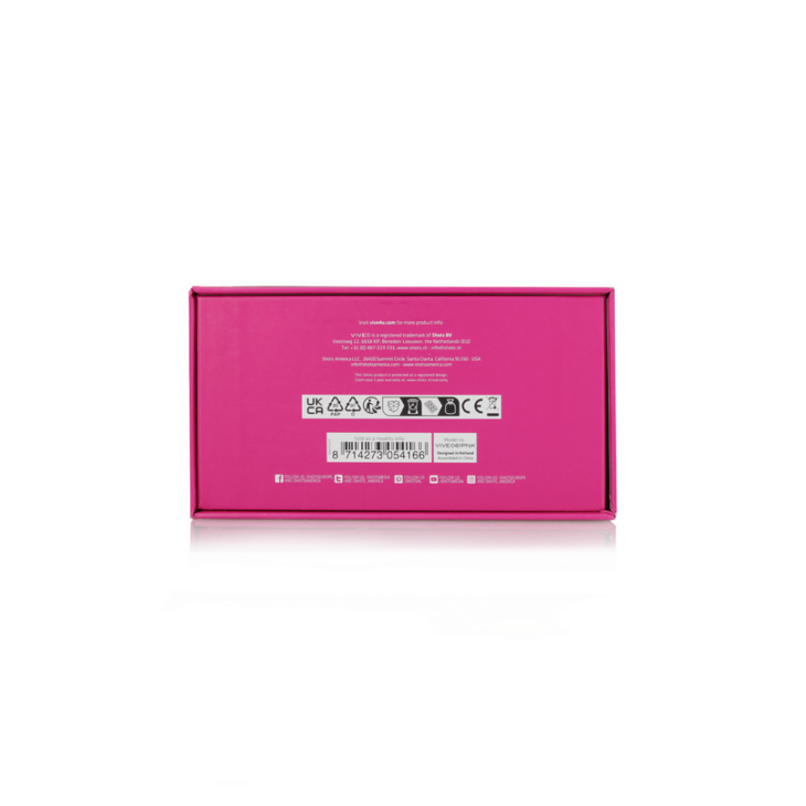 Gen - Drie Motoren G-Spot Vibrator met Pulse Wave en Vibrerende Haren - Roze