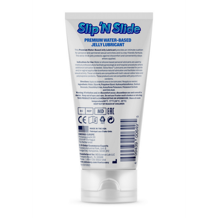 Slip&#039;N Slide Premium - Jelly Lubricant - 5 fl oz / 148 ml